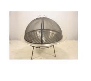 Pozo de fuego de cobre de forma redonda Pozo de fuego de nuevo diseño con tapa de hierro para uso en interiores y exteriores - Product Image 5