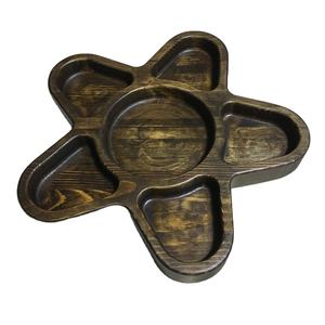 Vente chaude meilleure qualité plateau de fruits panier rond en osier et plateau tissé tressé eau panier de fruits pour servir plateau de nourriture - Product Image 1