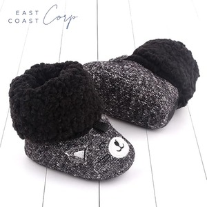 Premières chaussures de marche pour bébé, chaussons en polaire douce, bottes d'hiver antidérapantes pour bébé fille/garçon avec pantoufles pelucheuses - Product Image 2