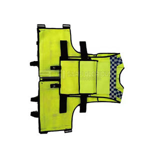 Chaqueta de Seguridad de Invierno de Alta Visibilidad con Cuello de Forro Polar, Chaqueta de Trabajo Impermeable y Reflectante con 10 Bolsillos - Product Image 3