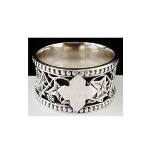 Servilletero redondo dorado, diseño de anillo forjado, accesorios de vajilla de boda encantadores, Decoración de mesa de boda, servilleteros dorados - Product Image 3