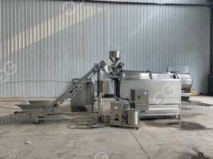 Double Drum <b>Oil</b> <b>Sprayer</b> for Snack Chips Food Grade Dual Roller Coating Machine Continuous Application - Product Image 6