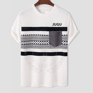 Camisetas Formales de Punto para Hombre, Profesionales, Más Vendidas, de Poliéster/Algodón, Ecológicas, de Secado Rápido y Transpirables, Diseño 2025 - Product Image 1
