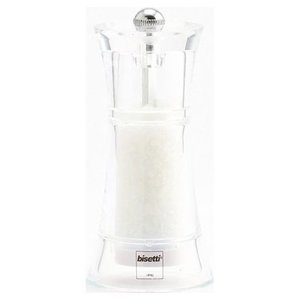 Verona Salt Mill 13 Cm Transparent Acrylic Mill For <b>Kitchen</b> Use - Product Image 1