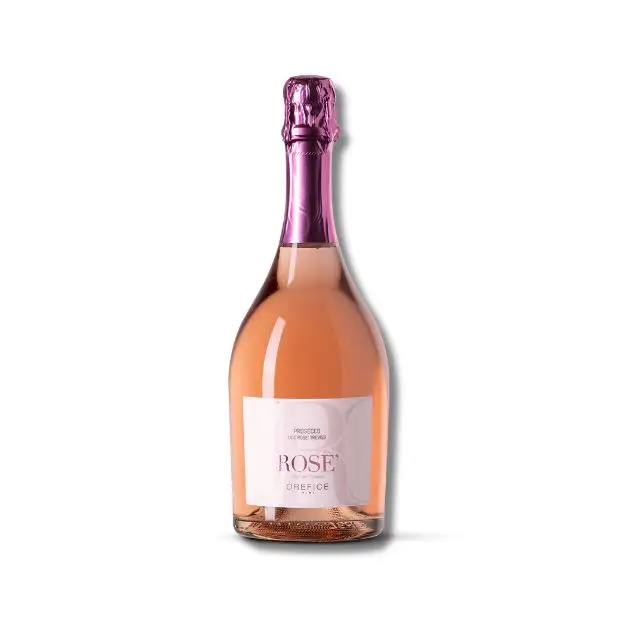 Italiano Ororose Prosecco DOC Treviso Brut millesimato rosa vinho espumante para exportação