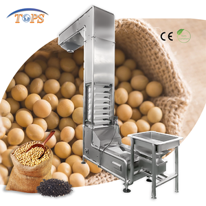 Convoyeur à vis <span class=keywords><strong>en</strong></span> acier inoxydable pour le transport de soja, <span class=keywords><strong>pois</strong></span> et lentilles - Product Image 1