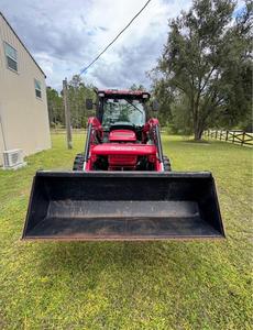 Tractor cargador Mahindra 6075 Pts de alto rendimiento, 75hp, 4x4, motor diésel turboalimentado de 4 tiempos, transmisión de 2 velocidades, en venta. - Product Image 3