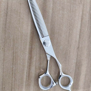 Professional High Quality Stainless Steel <b>Dog</b>/Cat Hair Thinning <b>Scissors</b> Premium Pet Grooming Tools Custom Barber Shears - Product Image 2