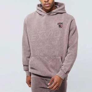 Survêtement homme délavé à l'acide, dernière collection, couleur unie, taille adulte - Product Image 3
