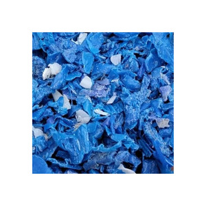 Venta al por mayor de reciclado de bidones de HDPE/escamas de bidones azules de HDPE/desechos de bidones de HDPE a precio económico - Product Image 3