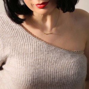 Collier à breloque longue barre unie en argent, vente en gros, bijoux turcs faits à la main en argent sterling 925 - Product Image 2