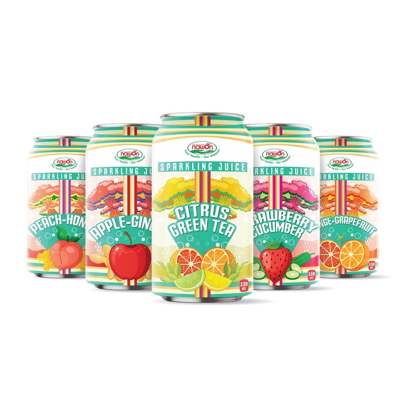 250ml HALAL Certified Carbonated Drinks Ginger