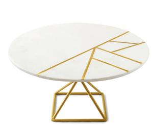 Trending Premium Marble Cake Pastelería Exhibición Postre Cake Stand para suministros de decoración para fiesta de boda - Product Image 1