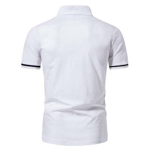 Camiseta Polo de Media Cremallera, Proveedor Mayorista Personalizado, Camiseta Polo de Golf de Manga Corta de Algodón Transpirable para Hombre - Product Image 4
