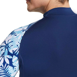 High Quality Customized Men's Long Sleeve Rash Guards Breathable and Good Quantity <b>Printed</b> for Men and Women - Product Image 4