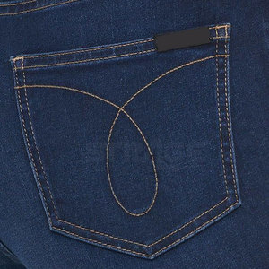 Pantalones Vaqueros Casuales Rectos, Cómodos y Transpirables, con Construcción Duradera, Fácil Movimiento, 100% Algodón - Product Image 6
