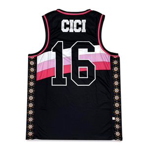 Camiseta de baloncesto personalizada de alta calidad para hombre, el mejor diseño, uniforme de los Lakers negros, ropa de baloncesto transpirable de talla grande, venta al por mayor - Product Image 3