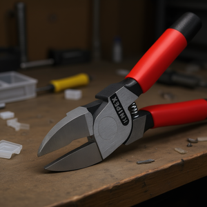 Alicates de Corte Diagonal Knipex para Plástico, Cabeza Pulida con Mangos Recubiertos de Plástico - Product Image 3