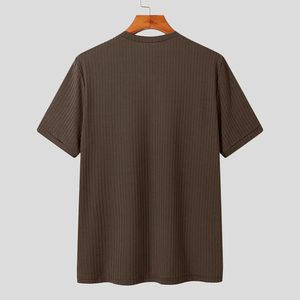 T-shirt en coton pour homme, t-shirt décontracté à manches courtes, oem odm, t-shirt uni, chemises polo grande taille pour homme, vente en gros par le fabricant - Product Image 4