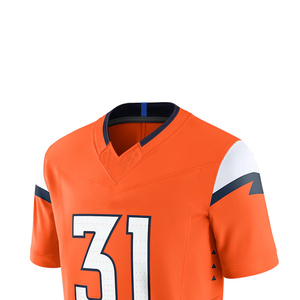Nouveau style haut américain uni avec nom et numéro de l'équipe pour adultes hauts de football américain maillot de football américain pour hommes - Product Image 4