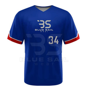 Camiseta de béisbol personalizada con precio directo de fábrica del fabricante superior, ropa deportiva, camiseta de béisbol con servicios OEM - Product Image 2
