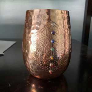 Gobelet personnalisé fait à la main tasse à boire exportateur de gros inde haute qualité prix abordable - Product Image 5