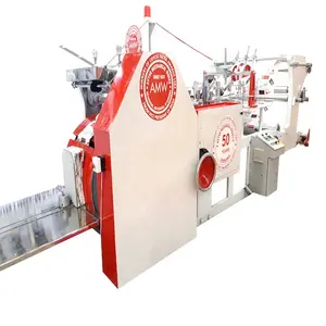 Machine de fabrication de sacs en papier fabriqué en inde