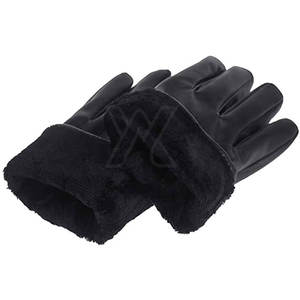 Gants d'habillage en cuir d'hiver avec écran tactile uni respirant gardant au chaud de haute qualité personnalisables - Product Image 6