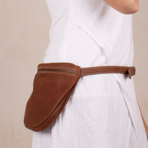 กระเป๋าคาดเอวสำหรับผู้ชายกระเป๋าคาดเอวกระเป๋าคาดเอวหนังวินเทจกันน้ำได้ - Product Image 4