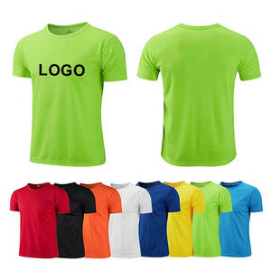 T-shirt de gymnastique personnalisé à séchage rapide pour hommes en stock entraînement à manches courtes 100% haut d'entraînement en coton vêtements de sport respirants avec impression - Product Image 5