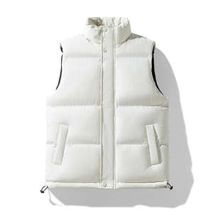 Gilet matelassé chaud isolé, tissu doux, couche légère pour les voyages en plein air, usage décontracté et quotidien - Product Image 3