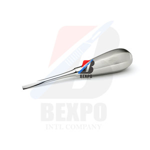 Instruments dentaires pour le retrait des ciseaux à couronne incurvée et l'extraction des dents en acier inoxydable manuel - Product Image 2
