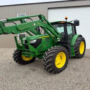 Tracteur John Deere de qualité supérieure, 75 CV, 4 roues motrices, transmission par engrenages, moteur à haut rendement, boîte de vitesses, pompe, livraison rapide et puissante - Product Image 3