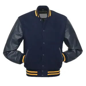 Top vente veste universitaire pour hommes personnalisable conception de matériaux frais qualité supérieure veste tendance chaude à bas prix - Product Image 3
