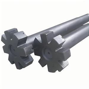 J Rotor en <span class=keywords><strong>graphite</strong></span> résistant aux hautes températures Anti-oxydation Anti-corrosion <span class=keywords><strong>49</strong></span> Mpa résistance à la flexion pour la fusion en alliage d'aluminium - Product Image 2
