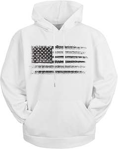 Sweat à capuche surdimensionné personnalisé en coton épais avec broderie vieillie et strass, style vintage printemps, vente en gros - Product Image 1