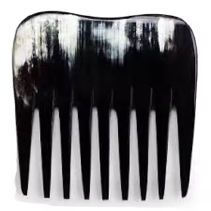 Peigne en corne de buffle avec différentes tailles et couleurs Peigne à cheveux en corne de poche Barbe par Crescent Crafts - Product Image 3