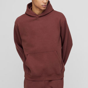 Sudadera con Capucha de Diseño Personalizado de Marca, Invierno 2026, Estampado Puff, 350 g/m², Talla Grande, para Hombre - Product Image 1