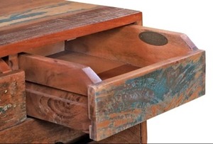 Sorel Modern Eco-Friendly Recycled <b>Wood</b> <b>Chest</b> Durable Dining Room Furniture Sideboard for Living Dining Bedroom Bathroom Storage - Product Image 3