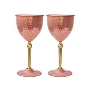 Event Wine Cup Elegant Metal <b>Goblet</b> With Classic Handmade Stainless Steel Design For Party Celebration And Gifts - Product Image 1