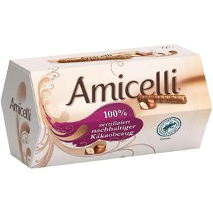Commande en gros de bâtonnets de chocolat Amicelli, chocolat de qualité supérieure, collation aux noisettes pour les distributeurs et les détaillants - Product Image 1