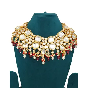 Ensemble de mariée de rêve en alliage plaqué or bordeaux avec zircon, en acier inoxydable et cuivre, pour mariage et cadeau - Product Image 3