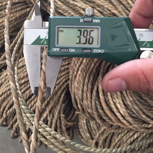 100% จากหญ้าทะเลแบบบิดงอ5/6มม. สำหรับงานหัตถกรรมทางการเกษตรทำจากเวียดนาม - Product Image 1