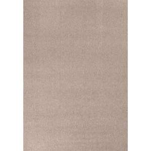Alfombra Rectangular Minimalista Hecha a Mano de Pelo Corto Beige para Sala de Estar, Dormitorio o Pasillo - Product Image 1