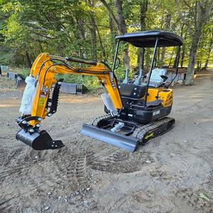 Excavadora de 3,5 toneladas, excavadora con motor Kubota, excavadora sobre orugas, construcción, Mini ensacadora usada, miniexcavadoras de 1 tonelada a la venta - Product Image 4
