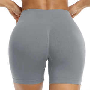 Ropa deportiva Entrenamiento Fitness Pantalones cortos de mujer Cintura elástica Yoga Biker Sweat Shorts Seamless Women Scrunch Butt Shorts para mujer - Product Image 4
