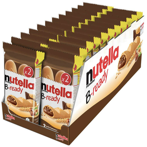 Hương vị tốt nhất <span class=keywords><strong>Nutella</strong></span> B-READY 15 gói x 22g/ <span class=keywords><strong>Nutella</strong></span> bánh quy sô cô la thanh 132g - Product Image 1