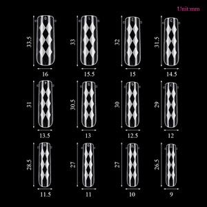 120 Pcs 3D Transparent Nail Extension Full Cover <span class=keywords><strong>Faux</strong></span> <span class=keywords><strong>Ongles</strong></span> Double Forme pour Salons et Maison DIY - Product Image 6