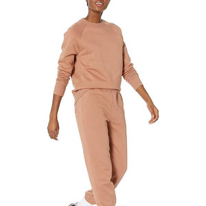 Sweat-shirt d'hiver pour femme en coton biologique personnalisé OEM, tissu tissé respirant, écologique, anti-rétrécissement, pull décontracté uni - Product Image 4