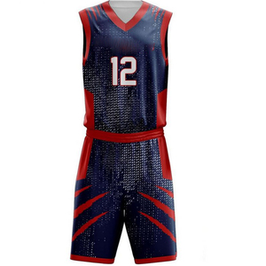 Uniforme de Baloncesto Personalizado de Alta Calidad para Adultos 2025, Pantalones Cortos de Poliéster con Nombre de Equipo en Blanco, Uniforme de Baloncesto para Hombre - Product Image 3